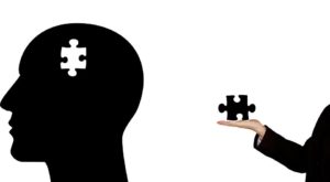 Piece of puzzle missing from head.