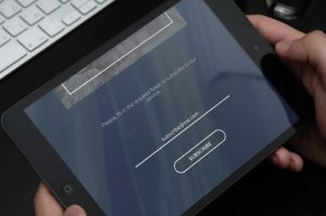 Subscription form - very important among WordPress blog components.