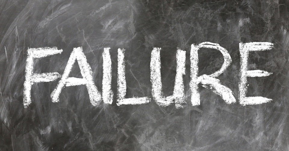 Failure on blackboard.