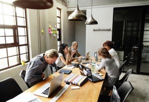 team working