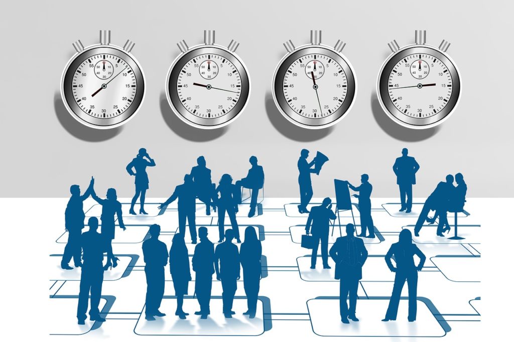 Stop watches and people
