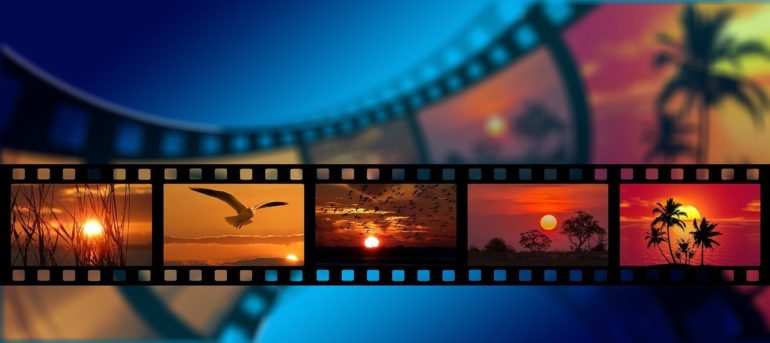 Film slides.
