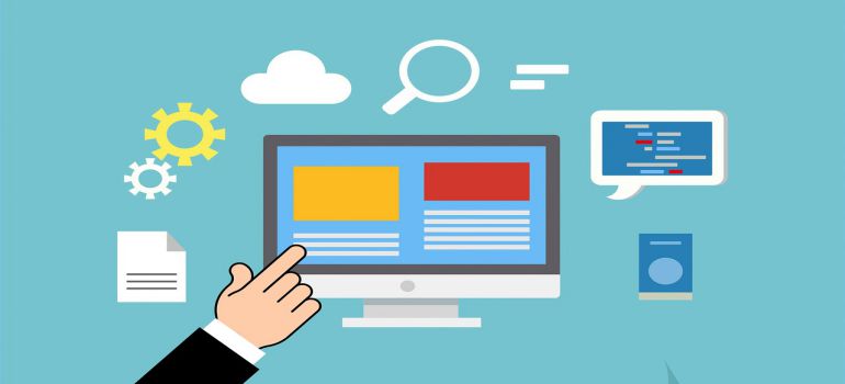 A graphic depiction of an optimized website.