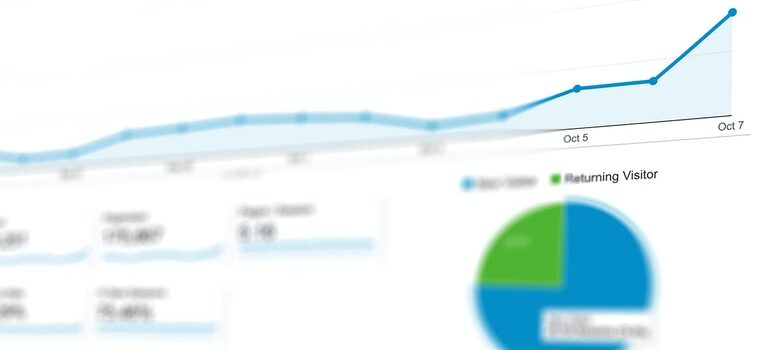 Google analytics page.